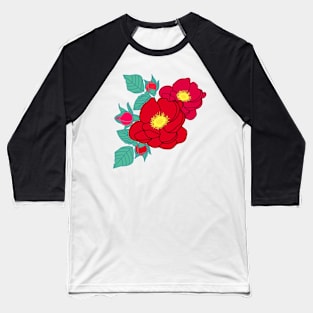 Full bloom red roses Baseball T-Shirt